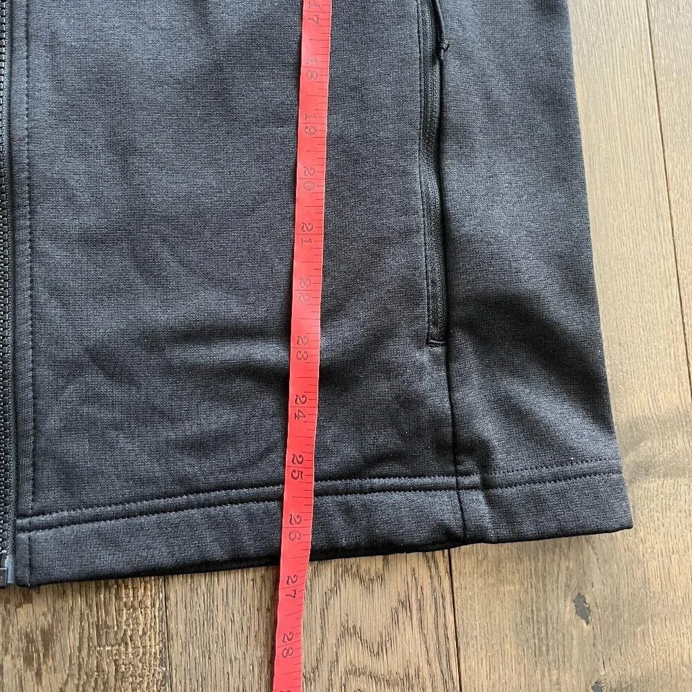 The North Face Full Zip Jacket Dark Gray Black Size L Style NFOA2TC6 Outdoors